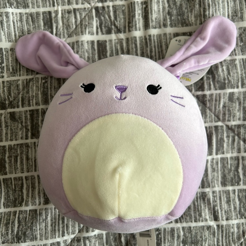 5” Bubbles the Purple Bunny Squishmallow